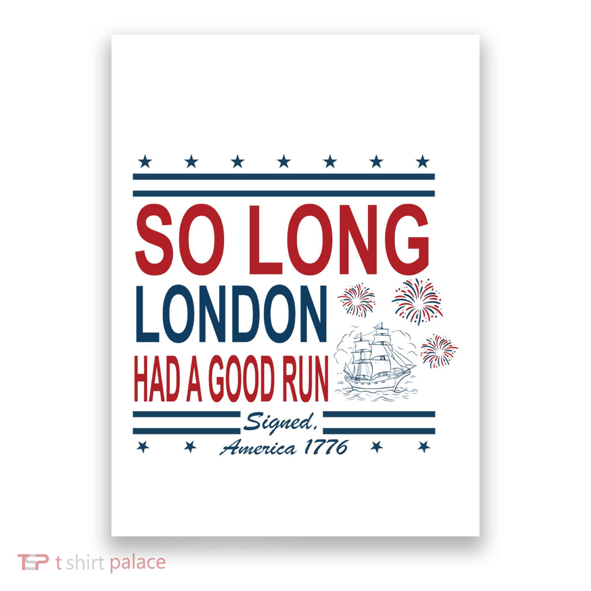 So Long London Had A Good Run Taylor Lover Poster