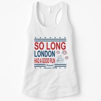 So Long London Had A Good Run Taylor Lover Womens Tank Top