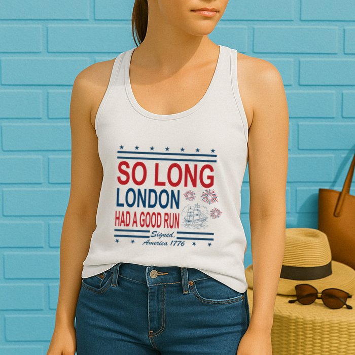 So Long London Had A Good Run Taylor Lover Womens Tank Top