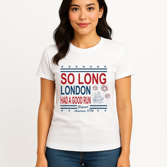 So Long London Had A Good Run Taylor Lover Womens T-Shirt