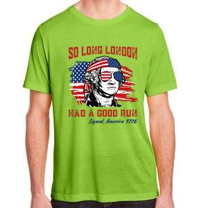 So Long London George Washington Patriotic Adult ChromaSoft Performance T-Shirt