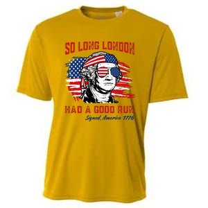 So Long London George Washington Patriotic Cooling Performance Crew T-Shirt