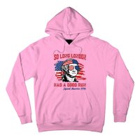 So Long London George Washington Patriotic Hoodie