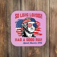 So Long London George Washington Patriotic Coaster