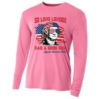 So Long London George Washington Patriotic Cooling Performance Long Sleeve Crew