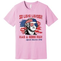 So Long London George Washington Patriotic Premium T-Shirt