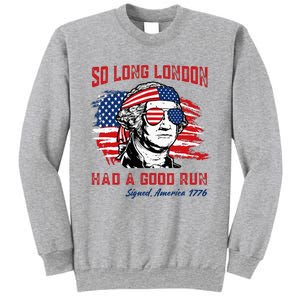 So Long London George Washington Patriotic Sweatshirt