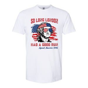 So Long London George Washington Patriotic Softstyle CVC T-Shirt