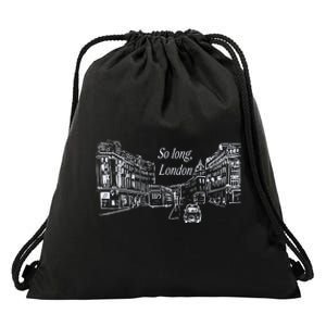 So Long London The T.O.R.T.U.R.E.D Poets Department Drawstring Bag