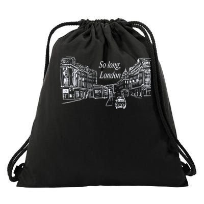 So Long London The T.O.R.T.U.R.E.D Poets Department Drawstring Bag