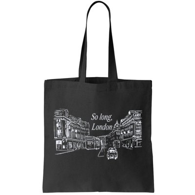 So Long London The T.O.R.T.U.R.E.D Poets Department Tote Bag