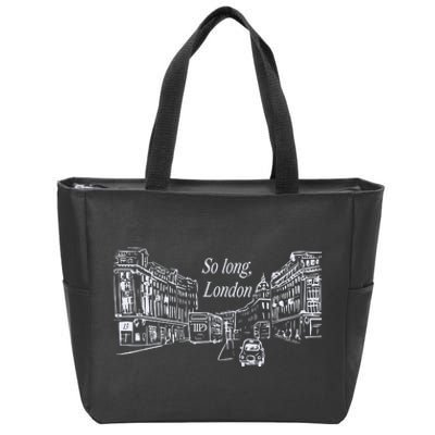 So Long London The T.O.R.T.U.R.E.D Poets Department Zip Tote Bag