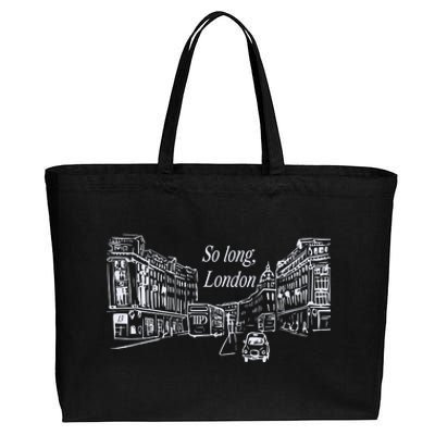 So Long London The T.O.R.T.U.R.E.D Poets Department Cotton Canvas Jumbo Tote