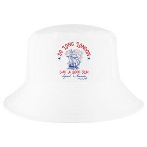 So Long London 4th Of July Patriotic Design Cool Comfort Performance Bucket Hat