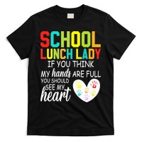 School Lunch Lady Squad Funny School T-Shirt