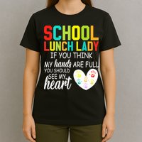 School Lunch Lady Squad Funny School T-Shirt