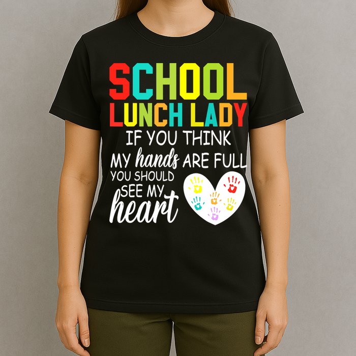 School Lunch Lady Squad Funny School T-Shirt