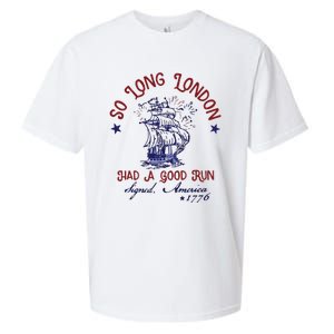 So Long London 4th Of July Sueded Cloud Jersey T-Shirt