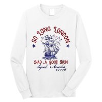 So Long London 4th Of July Long Sleeve Shirt