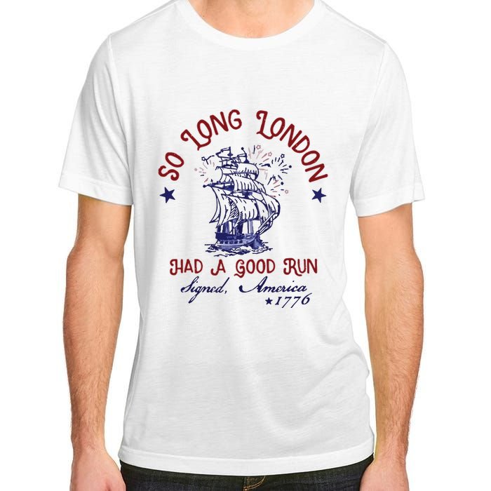 So Long London 4th Of July Adult ChromaSoft Performance T-Shirt