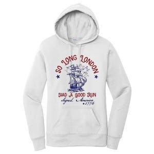 So Long London 4th Of July Women's Pullover Hoodie