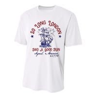 So Long London 4th Of July Performance Sprint T-Shirt