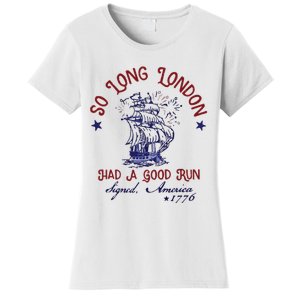 So Long London 4th Of July Women's T-Shirt