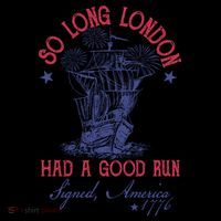 So Long London 4th Of July Had A Good Run Zip Tote Bag