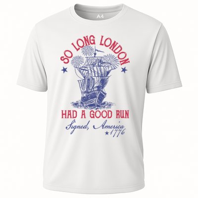 So Long London 4th Of July Had A Good Run Performance Shirt