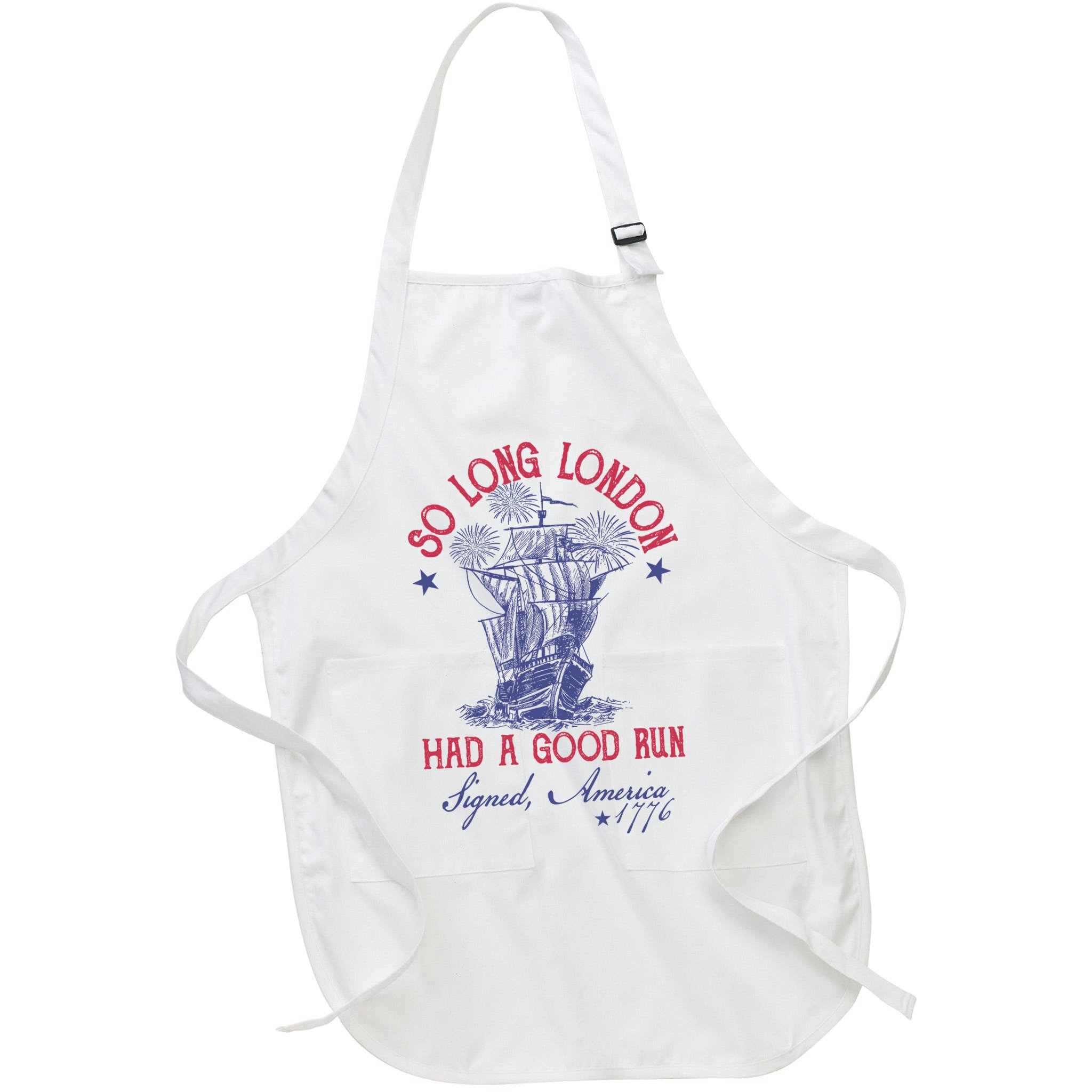 So Long London 4th Of July Had A Good Run Apron