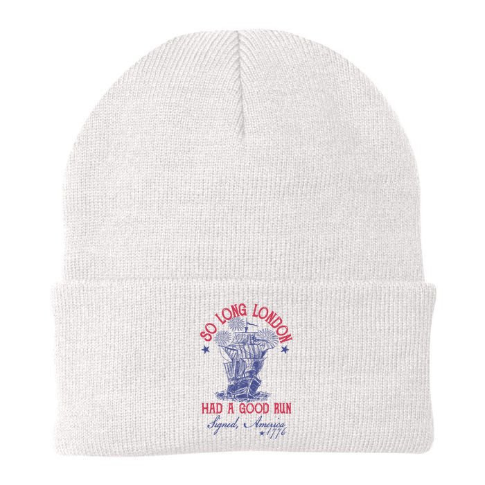 So Long London 4th Of July Had A Good Run Beanie