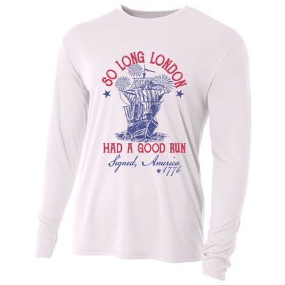 So Long London 4th Of July Had A Good Run Cooling Performance Long Sleeve Crew