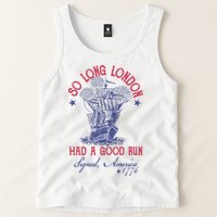 So Long London 4th Of July Had A Good Run Tank Top