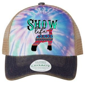 Show Life Livestock Lamb Show Market Aztec Serape Legacy Tie Dye Trucker Hat