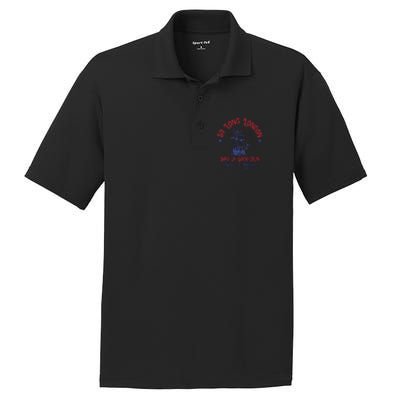 So Long London Had A Good Run Signed America 1776 PosiCharge RacerMesh Polo