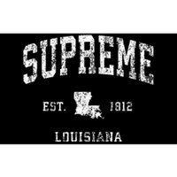 Supreme Louisiana La Vintage Athletic Sports Design Bumper Sticker