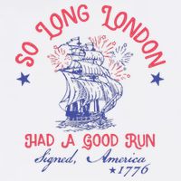 So Long London Had A Good Run Funny 4th Of July Cool Comfort Performance Bucket Hat