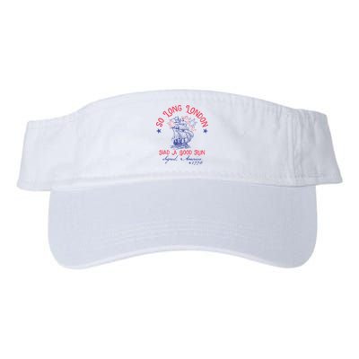 So Long London Had A Good Run Funny 4th Of July Visor