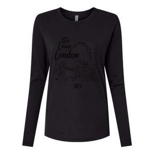 So Long London Womens Cotton Relaxed Long Sleeve T-Shirt