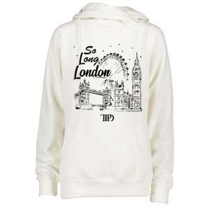 So Long London Womens Funnel Neck Pullover Hood