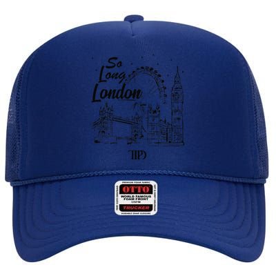 So Long London High Crown Mesh Back Trucker Hat