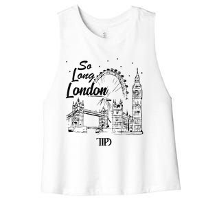 So Long London Women's Racerback Cropped Tank