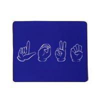 Sign Language Love Sign Language Mousepad