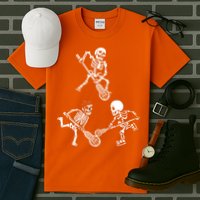 Skeleton Lacrosse Lover Spooky Vibes Halloween Costume Tall T-Shirt