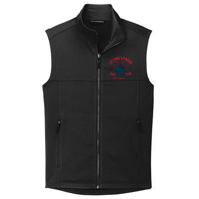 So Long London Had A Good Run Funny 4th Of July Collective Smooth Fleece Vest