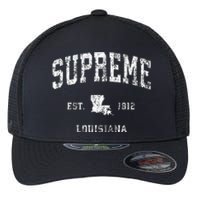 Supreme Louisiana LA Vintage Athletic Sports Flexfit Unipanel Trucker Cap