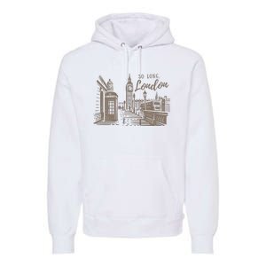 So Long London Ttpd Album Premium Hoodie