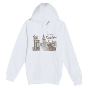 So Long London Ttpd Album Premium Pullover Hoodie