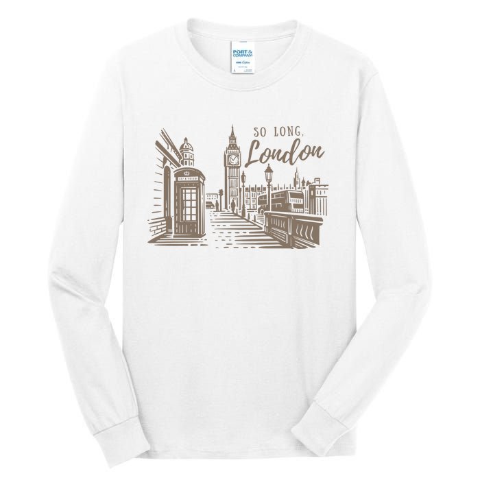 So Long London Ttpd Album Tall Long Sleeve T-Shirt