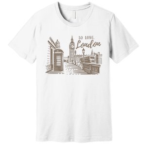 So Long London Ttpd Album Premium T-Shirt